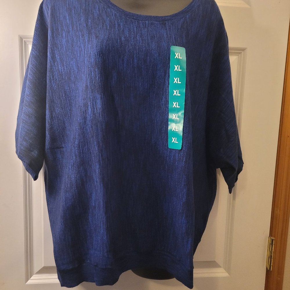 DKNY Ladies Marled Knit top